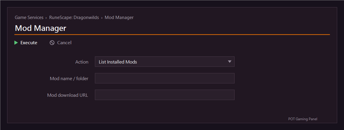 Mod Manager